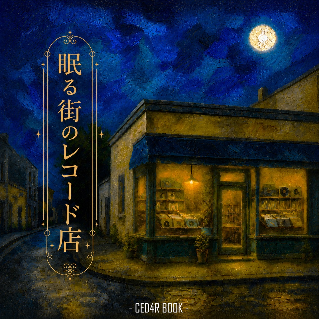 【リリース記念価格 6/27まで🎉】フリーBGM素材集 VOL.2「眠る街のレコード店」
