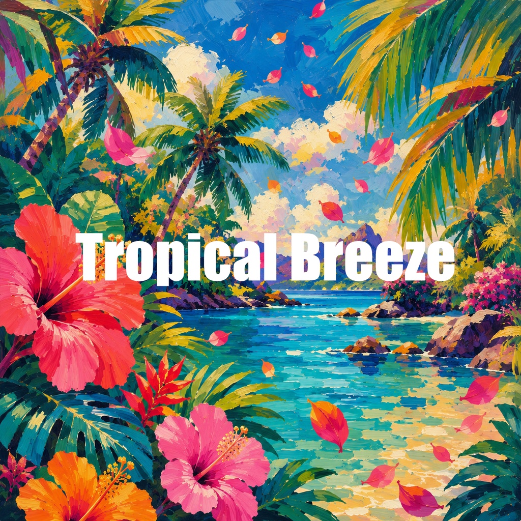 【7/18-7/31まで無料配布☀️🌺🌴】フリーBGM素材「Tropical Breeze」
