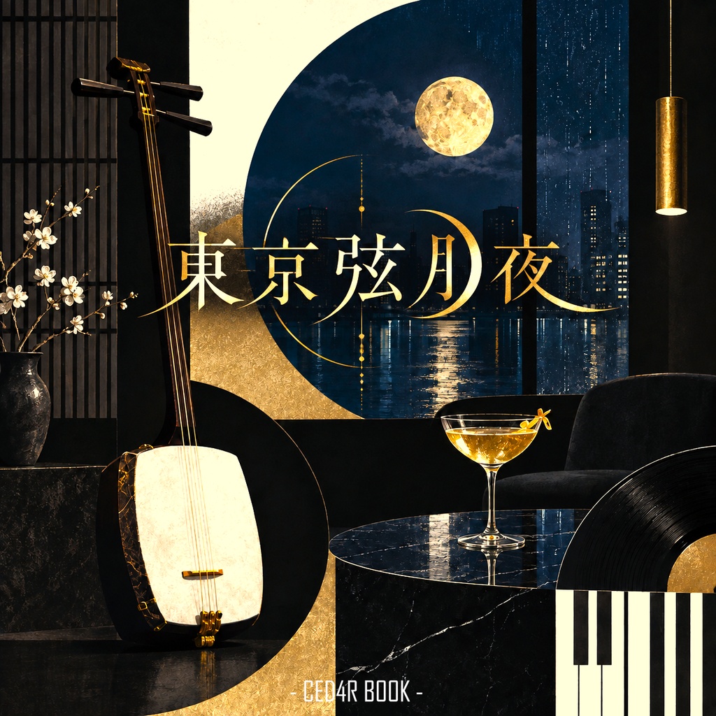 フリーBGM素材集 VOL.6「東京弦月夜」