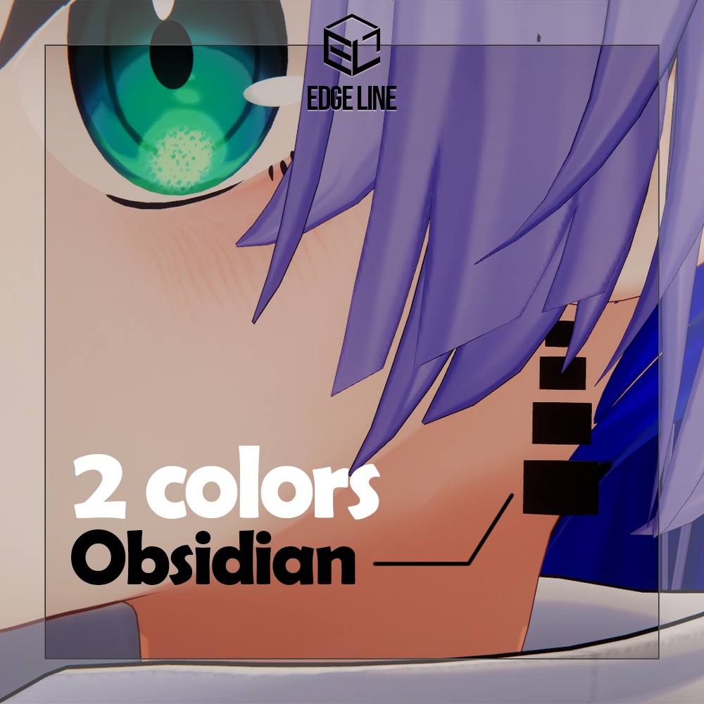 【無料】SimpleFormイヤリングシリーズ (EdgeLine第1弾)