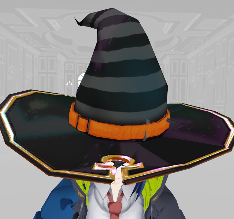 【VRC】魔法使いの帽子 ハロウィン向け
