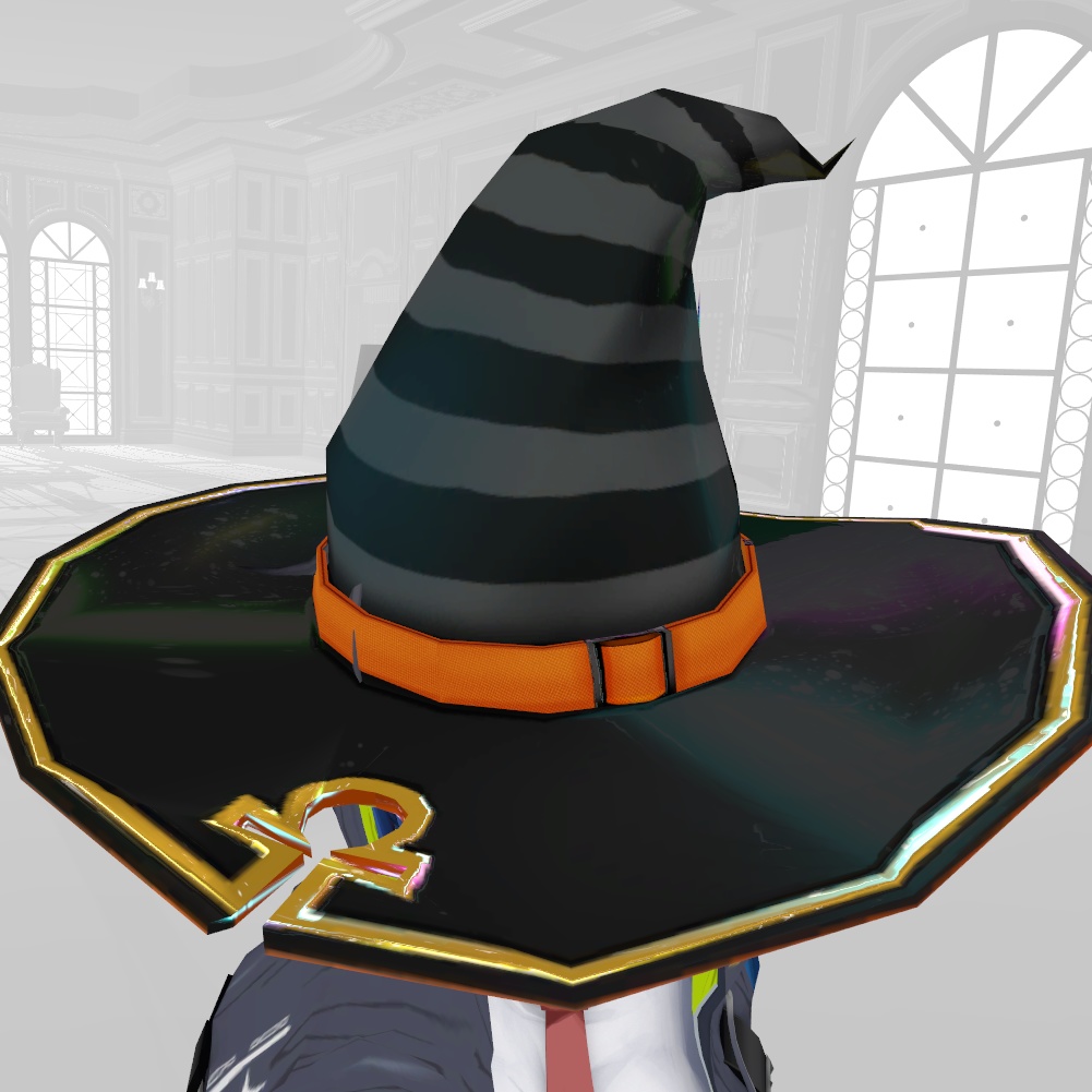 【VRC】魔法使いの帽子 ハロウィン向け