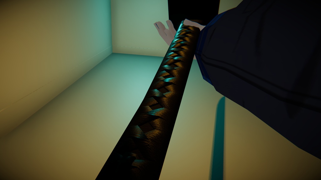 ¥0【VRC想定】忍刀 .Unityファイル