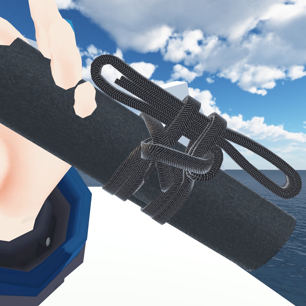 ¥0【VRC想定】忍刀 .Unityファイル