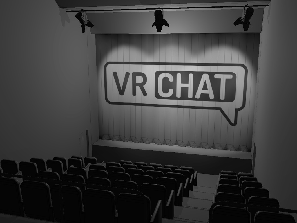 ¥0【VRCワールド】「Drama Hall」 プロジェクトデータ丸ごと