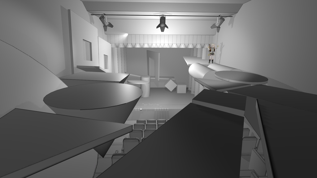 ¥0【VRCワールド】「Drama Hall」 プロジェクトデータ丸ごと