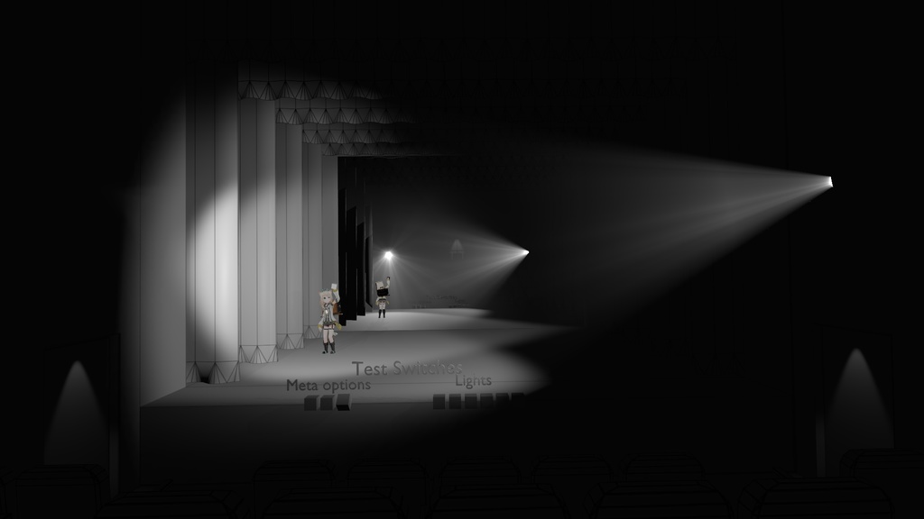 ¥0【VRCワールド】「Drama Hall」 プロジェクトデータ丸ごと