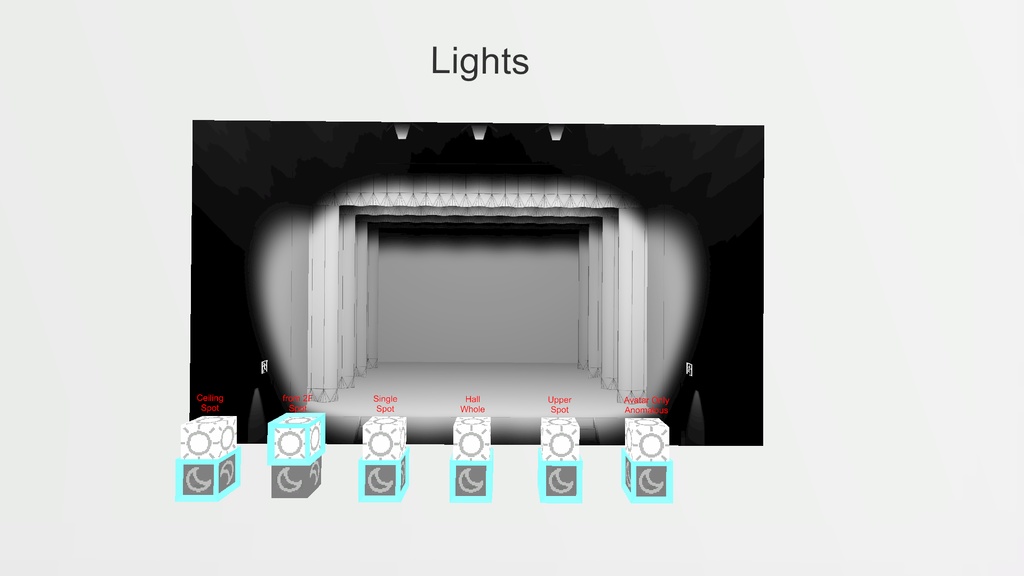 【¥0】VRChatワールドアセット「Drama Hall」SDK3対応版