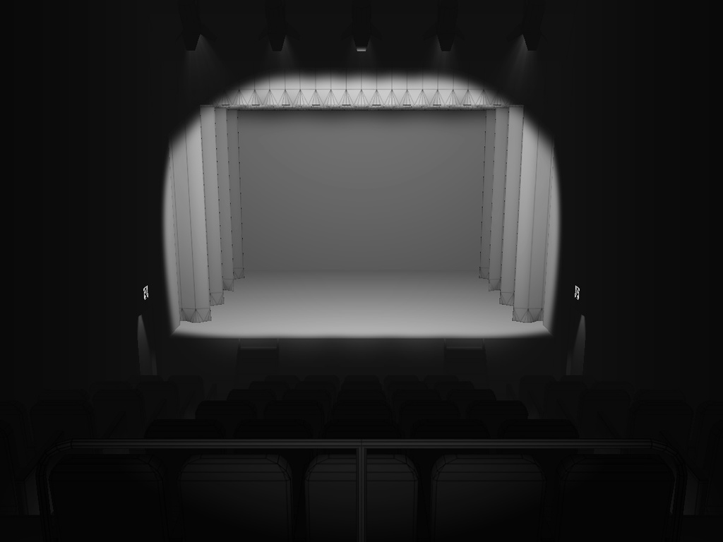 【¥0】VRChatワールドアセット「Drama Hall」SDK3対応版