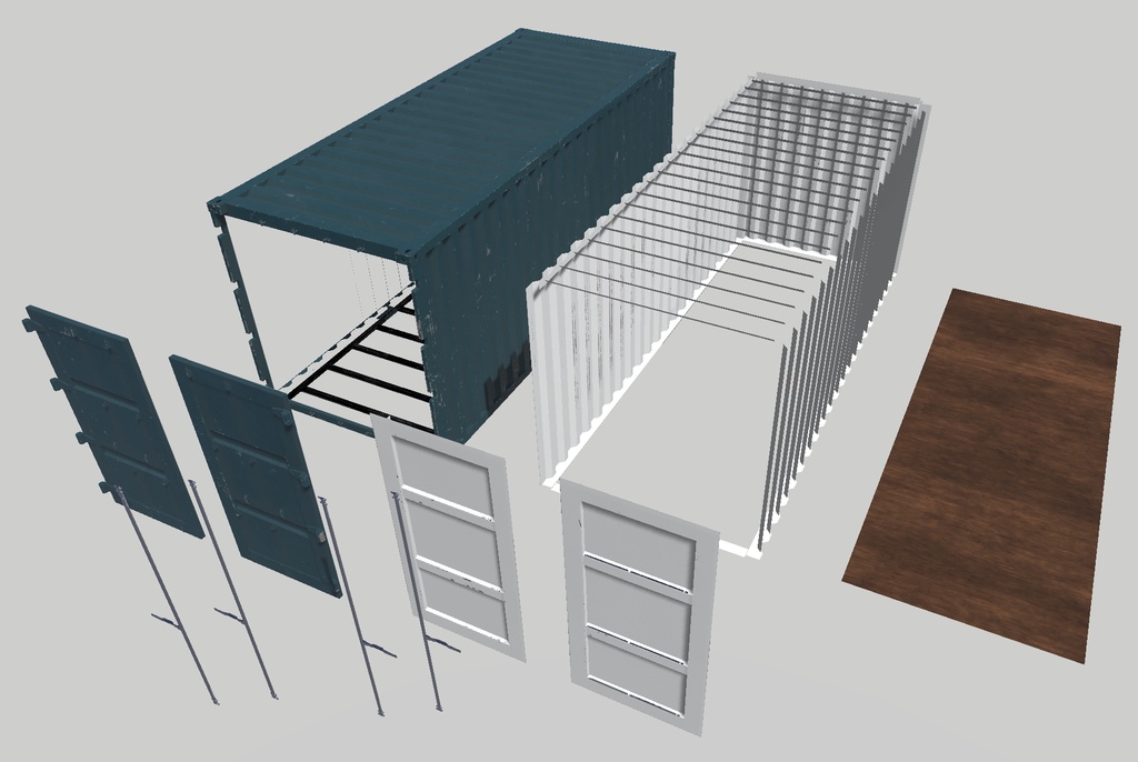 【海上輸送コンテナ】Tosiakix作