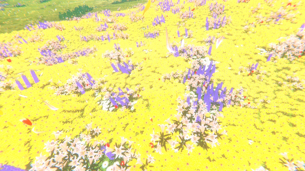 VRChat向け花畑作成システム_Tosiakix作_無料_Flower Garden Maker