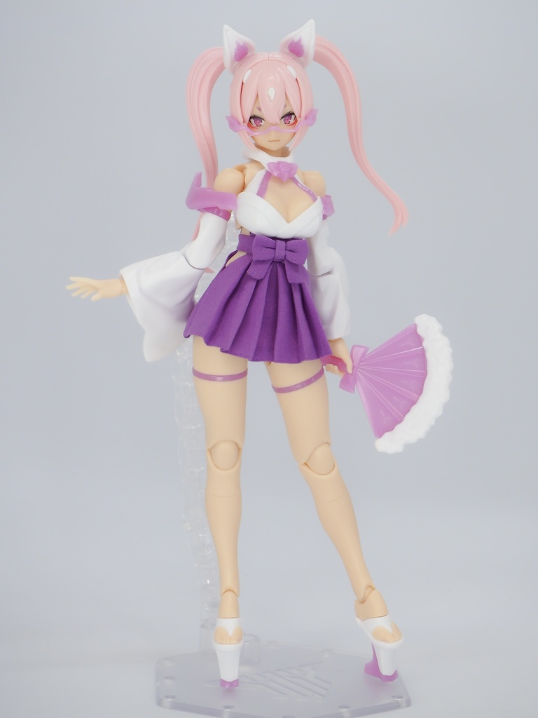 【4月21日受付開始 受注販売4,5月発送分】メガミデバイス 朱羅祭対応 ミニ丈袴すみれ色 単品