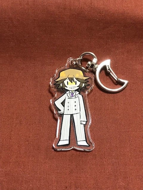 アクリルキーホルダー音二郎