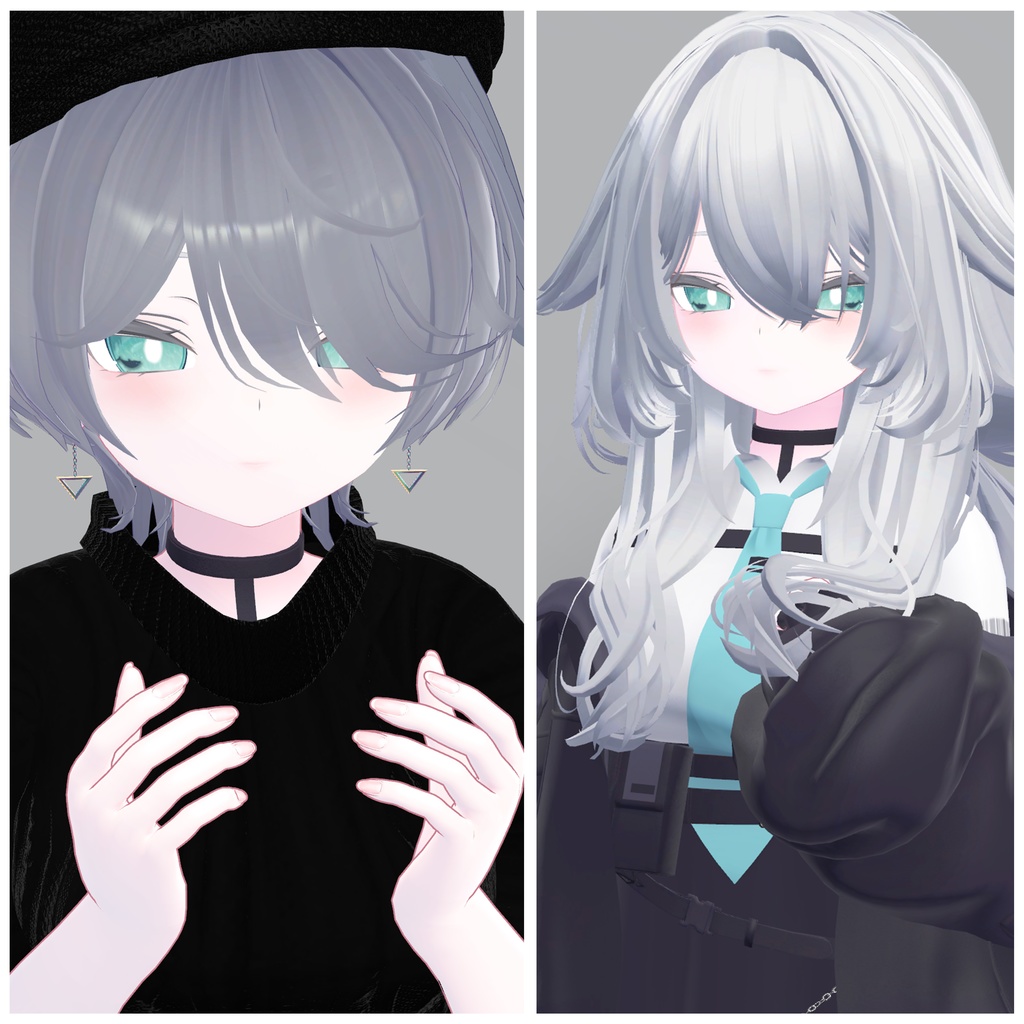 【rurune-ルルネ対応】VRChat ruruneーsea eyeテクスチャー