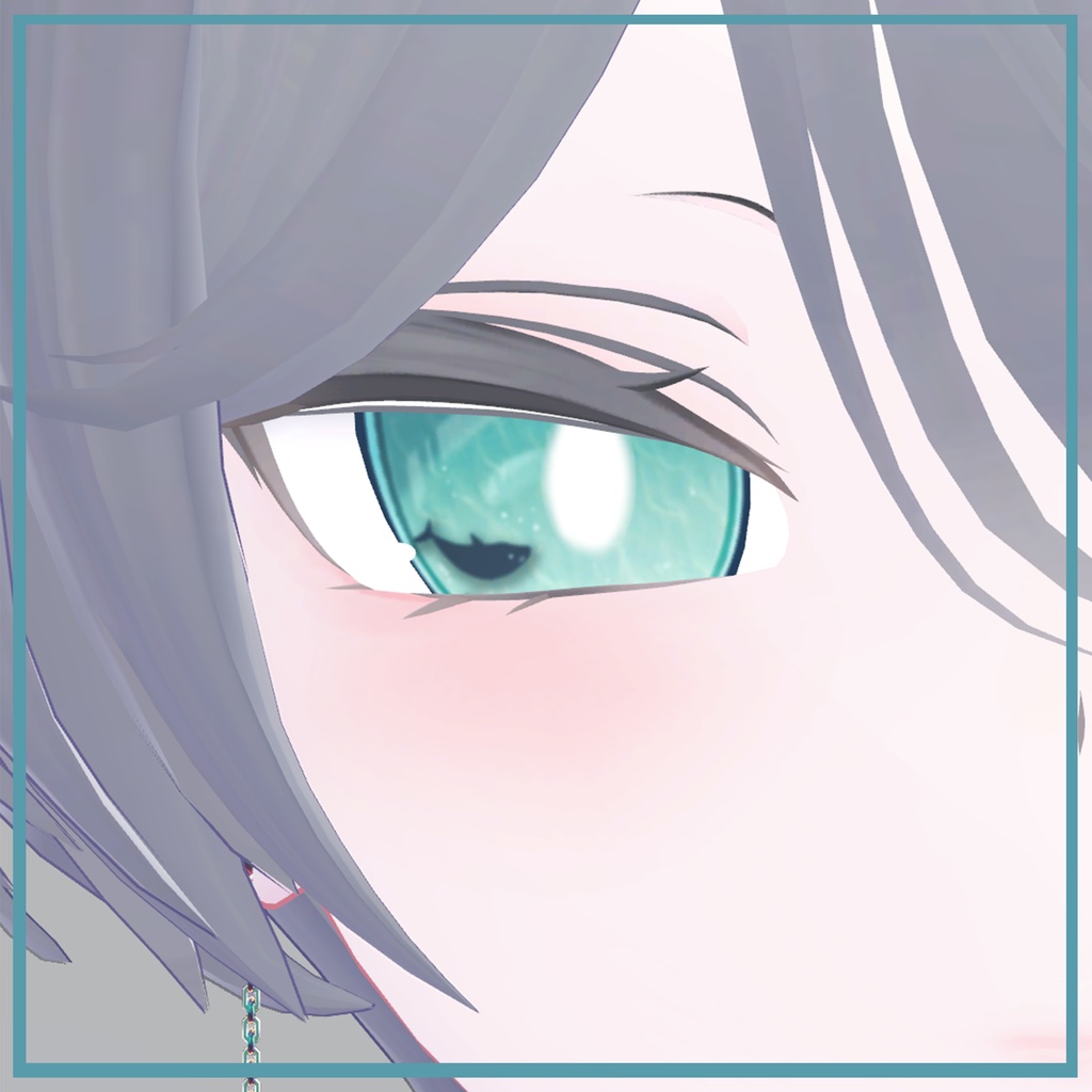 【rurune-ルルネ対応】VRChat ruruneーsea eyeテクスチャー