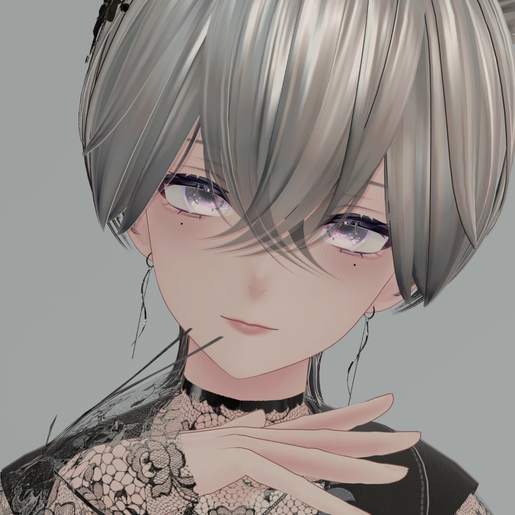 【rurune-ルルネ-累惟-Rui-対応】VRChat 【光る】rurune eye texture