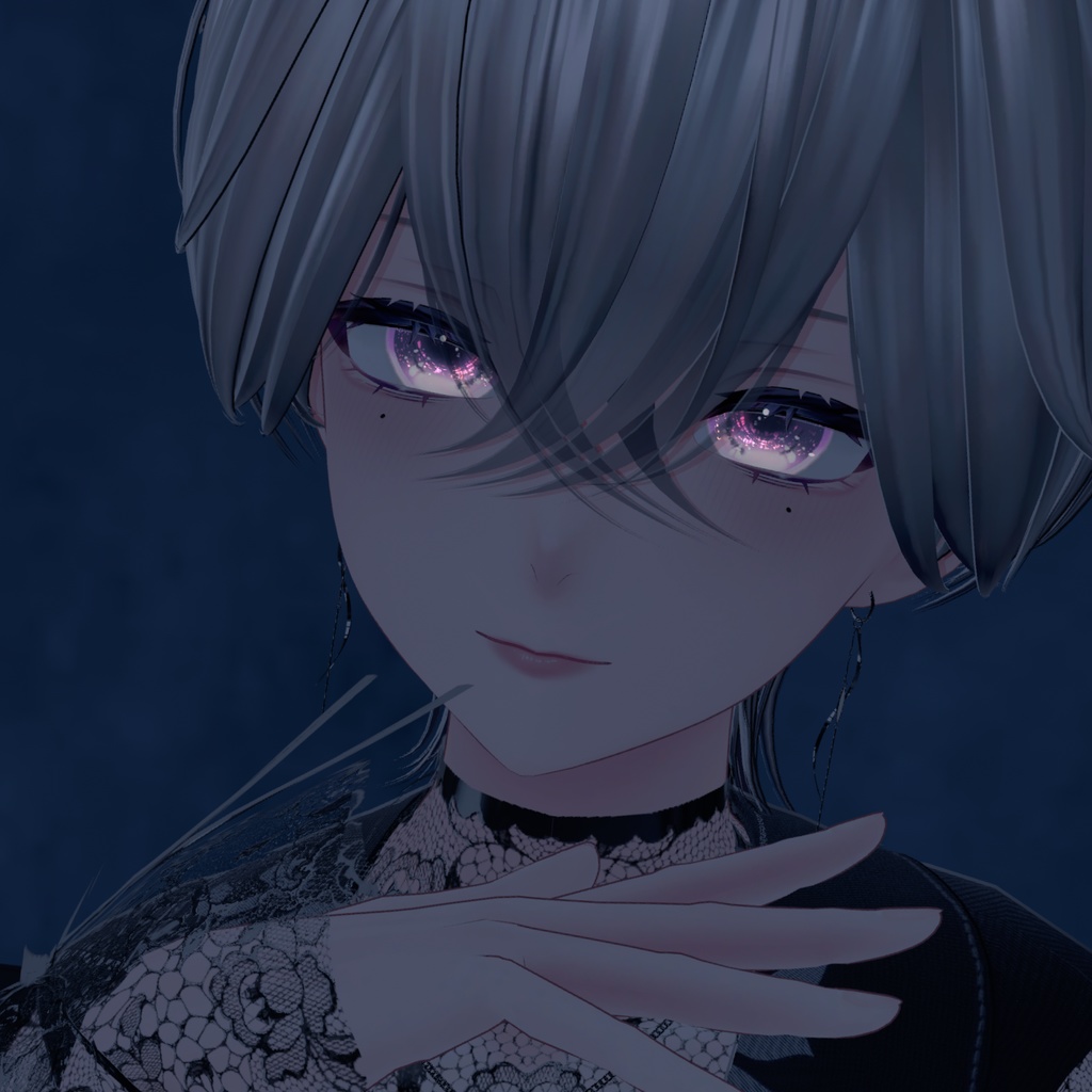 【rurune-ルルネ-累惟-Rui-対応】VRChat 【光る】rurune eye texture