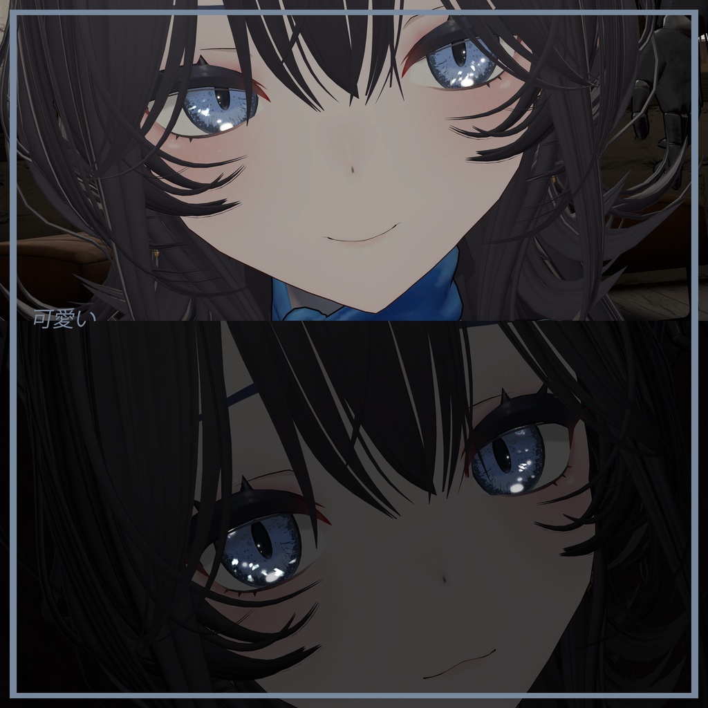 レティニア ルルネ対応 【光る】eyetexture 育ちの良い猫