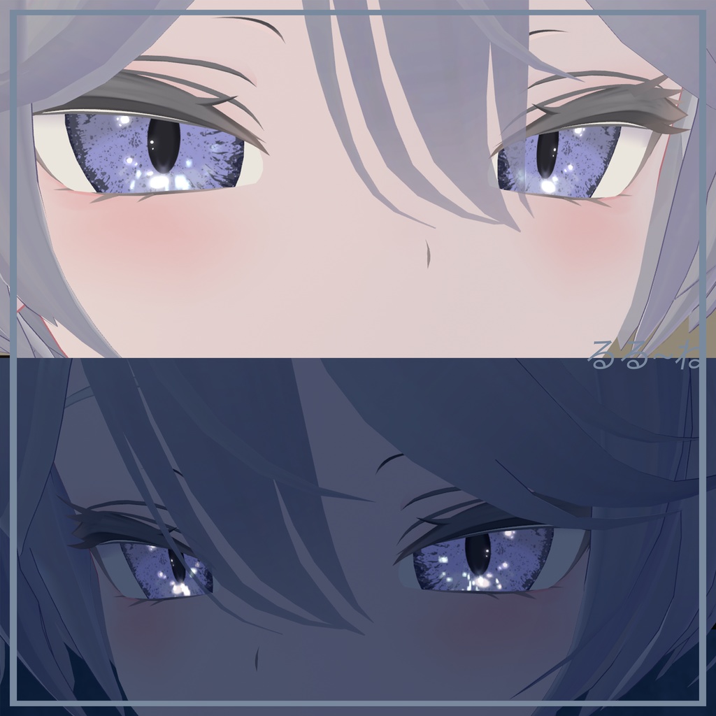 レティニア ルルネ対応 【光る】eyetexture 育ちの良い猫