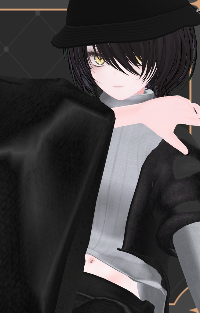 キリセ- Kirise-対応 【光る】eyetexture 育ちの良い猫