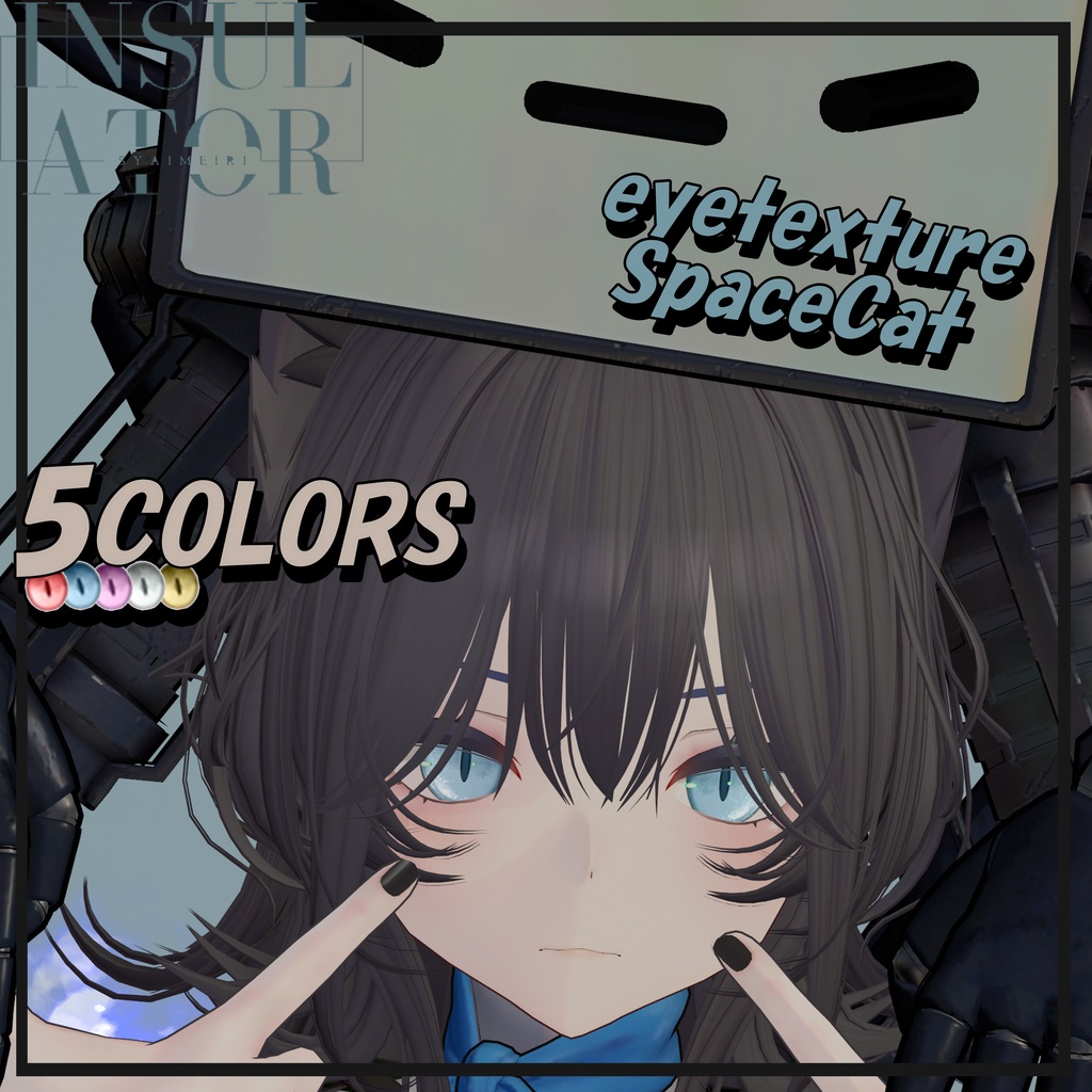 mao-真央- 【キラキラ光る猫目】 eyetexture Space Cat