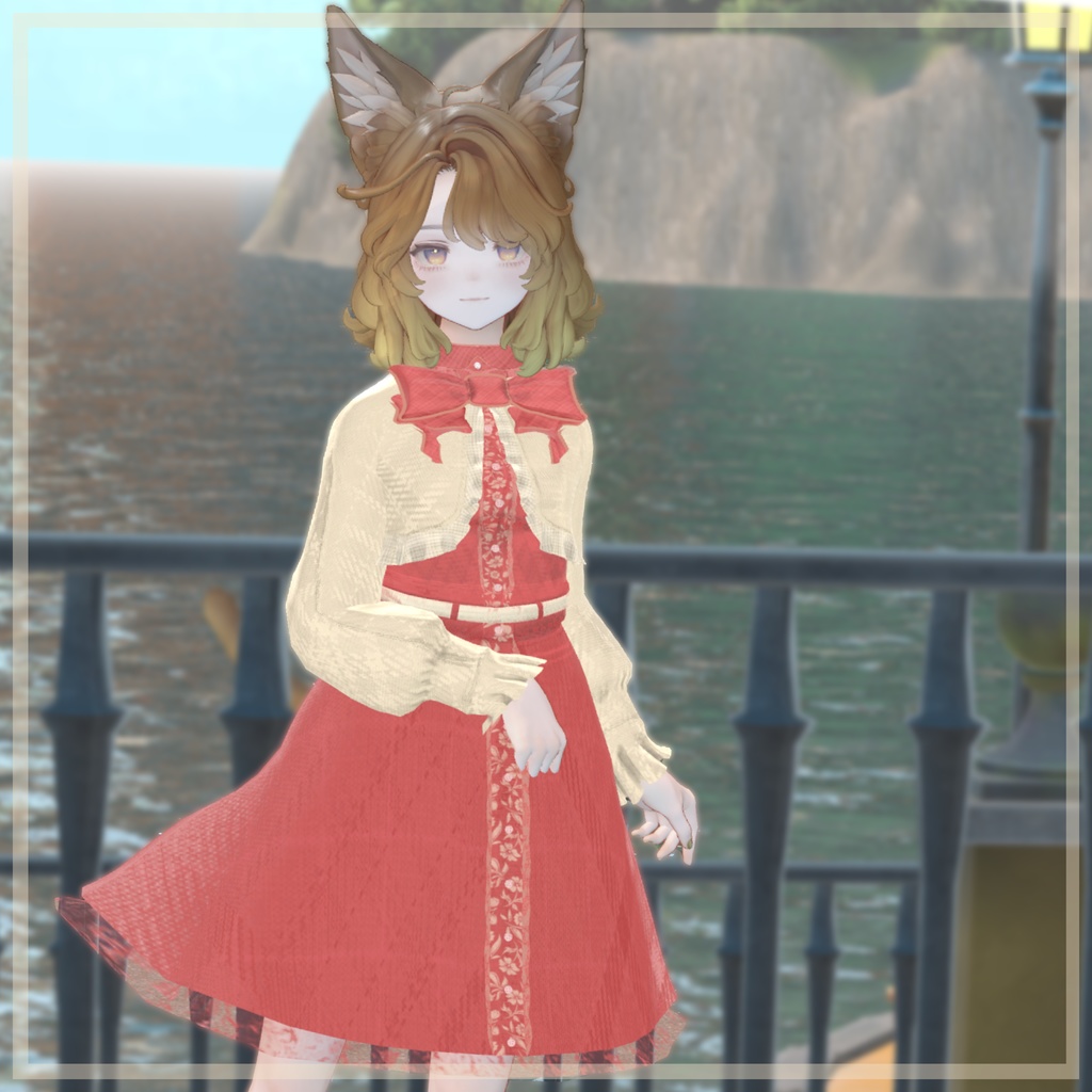 【VRChat想定】マリシア-Marycia-対応3D衣装【un deux】