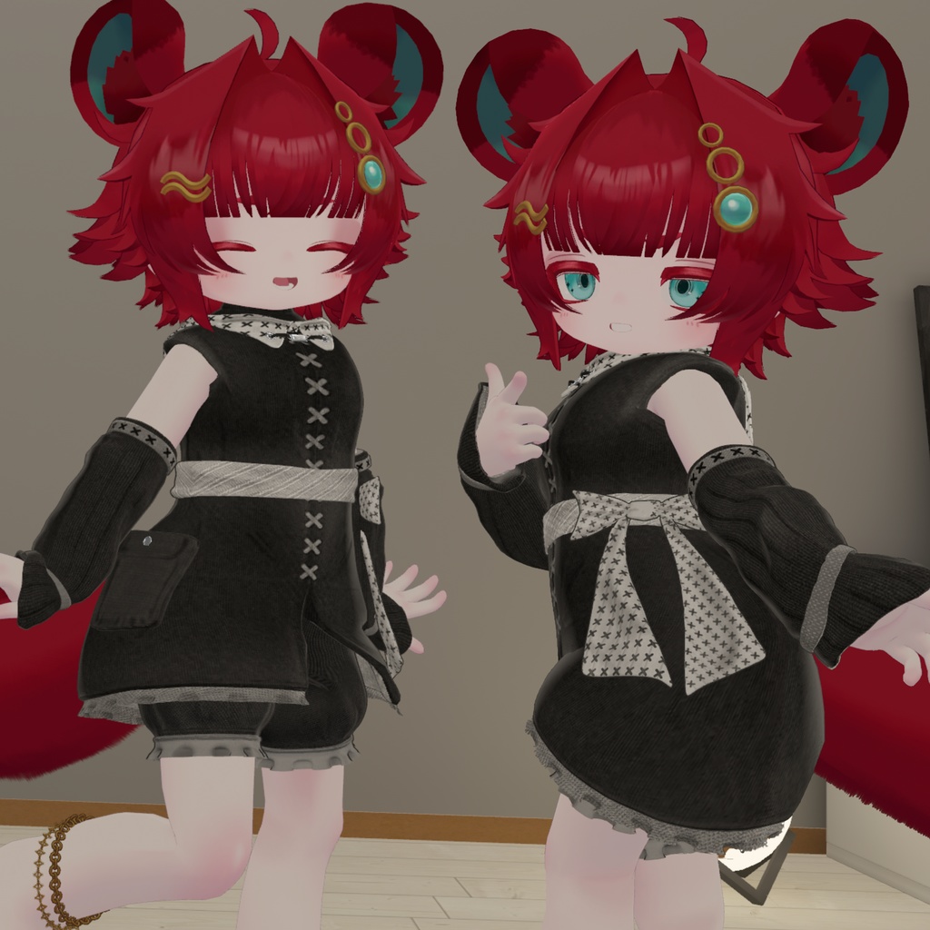 【VRChat想定】マリシア-Marycia-Xiー対応3D衣装【Spoil Dance】