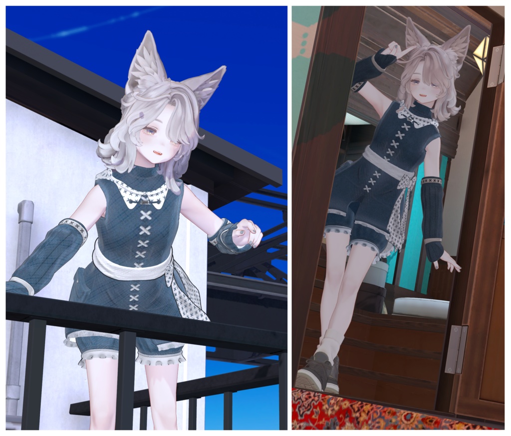 【VRChat想定】マリシア-Marycia-Xiー対応3D衣装【Spoil Dance】