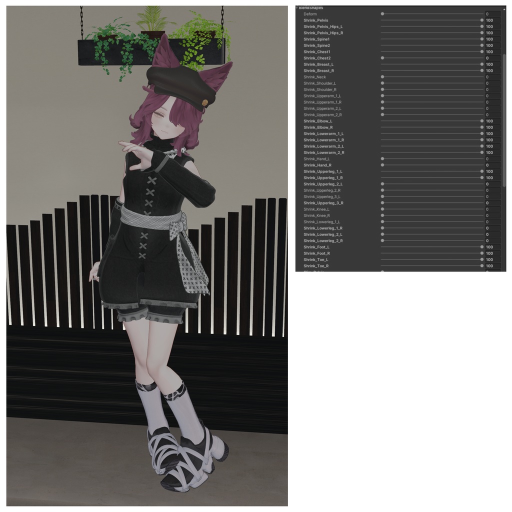 【VRChat想定】マリシア-Marycia-Xiー対応3D衣装【Spoil Dance】