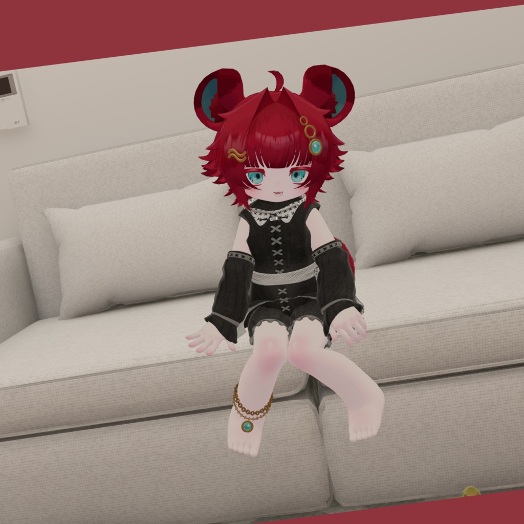 【VRChat想定】マリシア-Marycia-Xiー対応3D衣装【Spoil Dance】