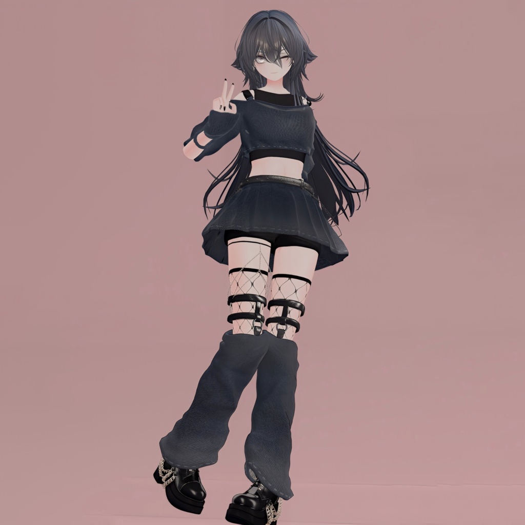 【5アバター 対応】3D衣装 They have that 【マリシア・真央・柚希・キリセ・イベリス対応】