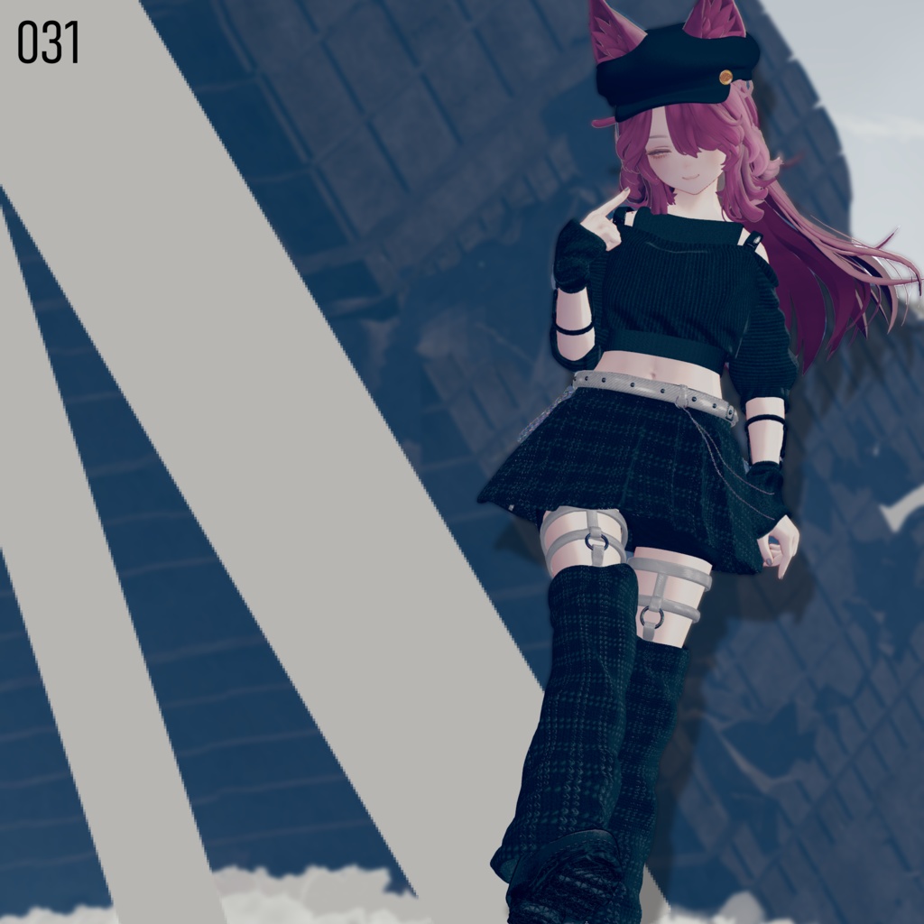 【5アバター 対応】3D衣装 They have that 【マリシア・真央・柚希・キリセ・イベリス対応】