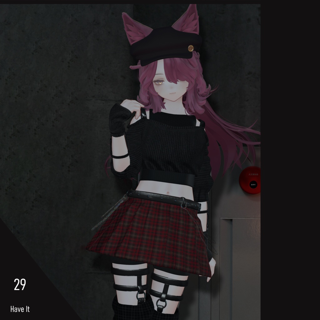 【5アバター 対応】3D衣装 They have that 【マリシア・真央・柚希・キリセ・イベリス対応】