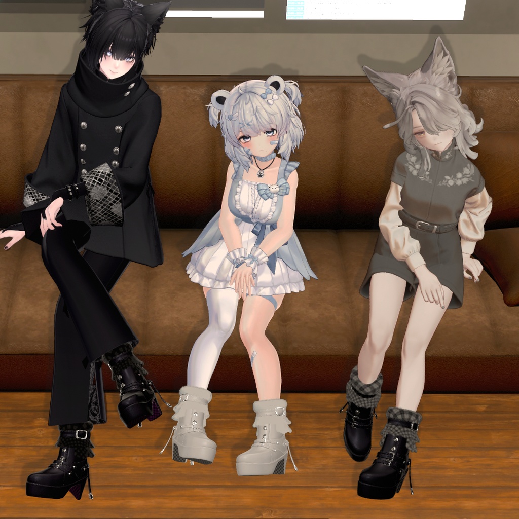 【VRChat3D衣装】COME ALONG STEP 「しなの・クマリ・マリシア・泣夜・対応」by シャイメイ理