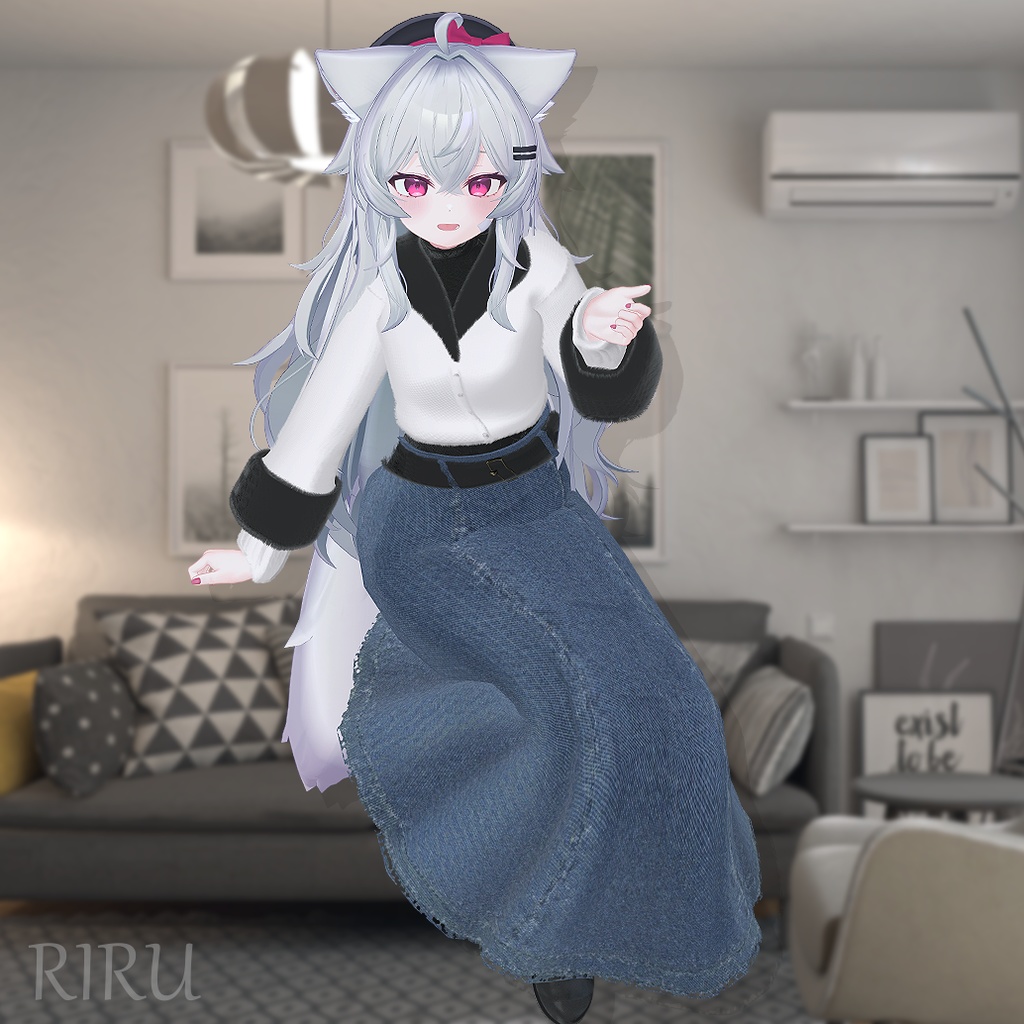 【VRChat3D衣装】Watch Me 「しなの・森羅・ラシューシャ・ミルフィ・エク・璃々・ルミナ・ルシル・ヒナミ・りる対応」by シャイメイ理