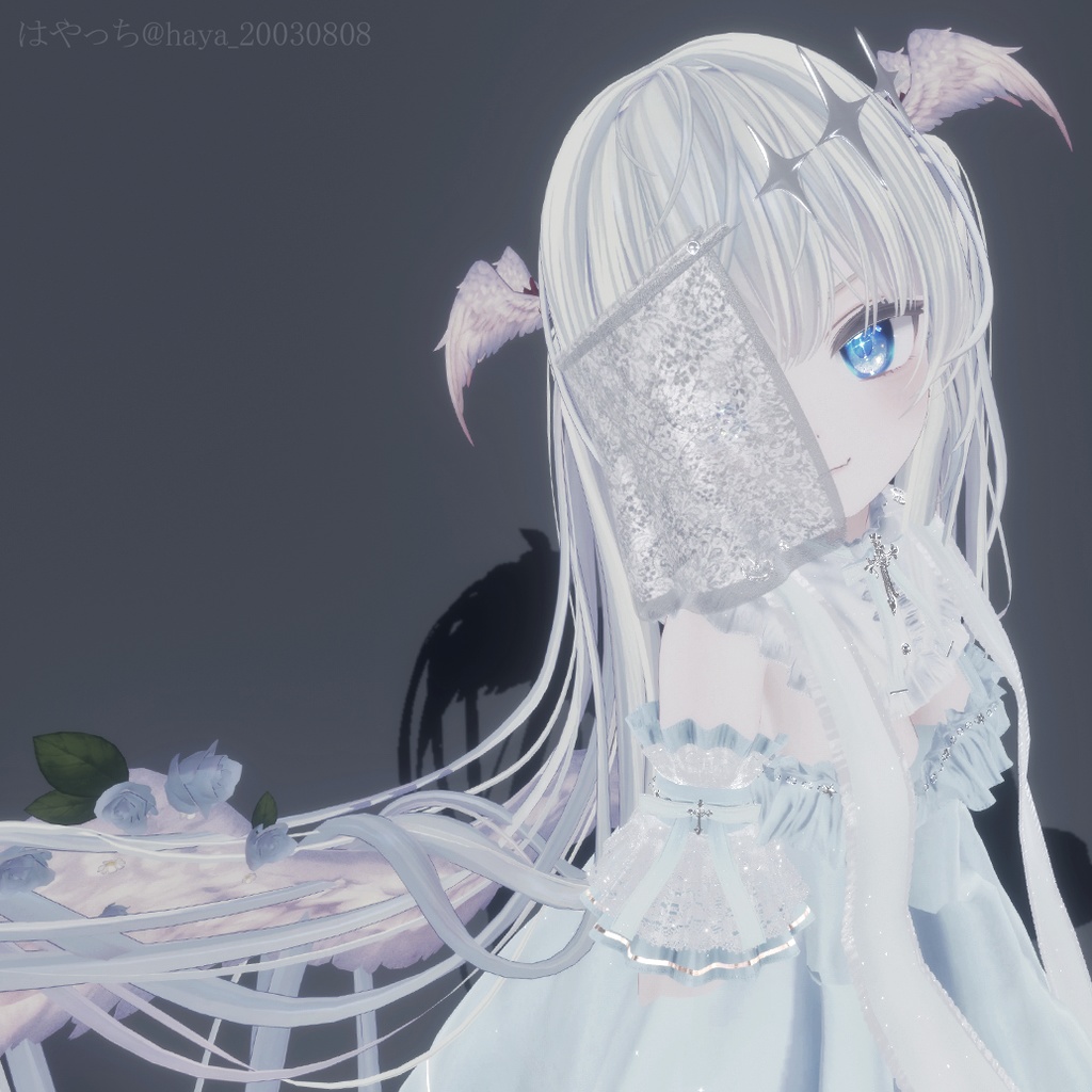 【VRChat想定】PB対応 Averted Gaze 【VRC Accessories】