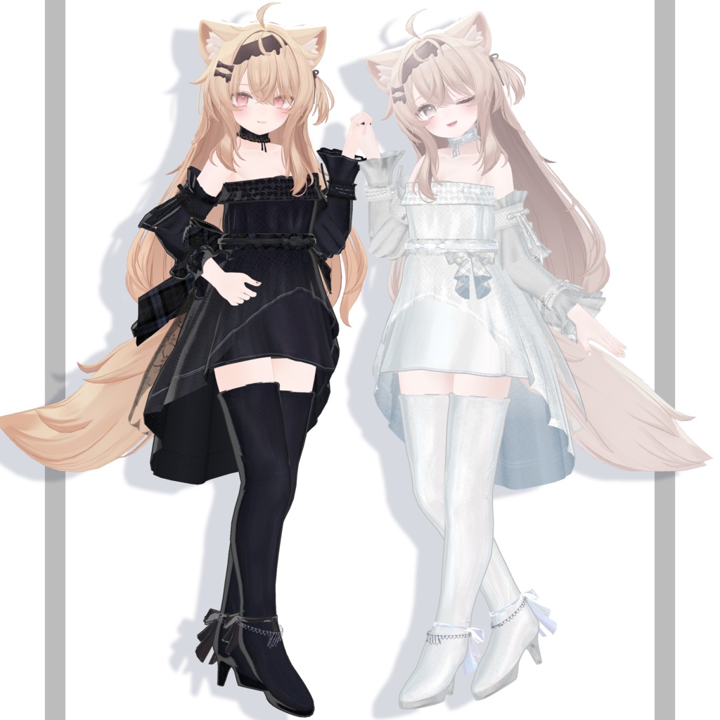 27日販売予定【VRChat3D衣装】Lonely Sapling 「しなの/まお/ミルフィ/エク/まよ対応」by シャイメイ理