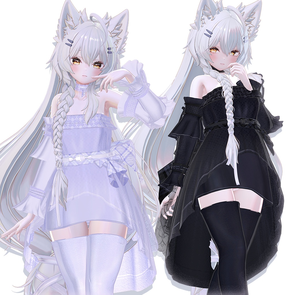 27日販売予定【VRChat3D衣装】Lonely Sapling 「しなの/まお/ミルフィ/エク/まよ対応」by シャイメイ理