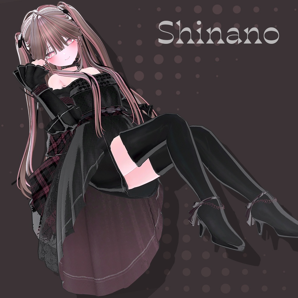 27日販売予定【VRChat3D衣装】Lonely Sapling 「しなの/まお/ミルフィ/エク/まよ対応」by シャイメイ理