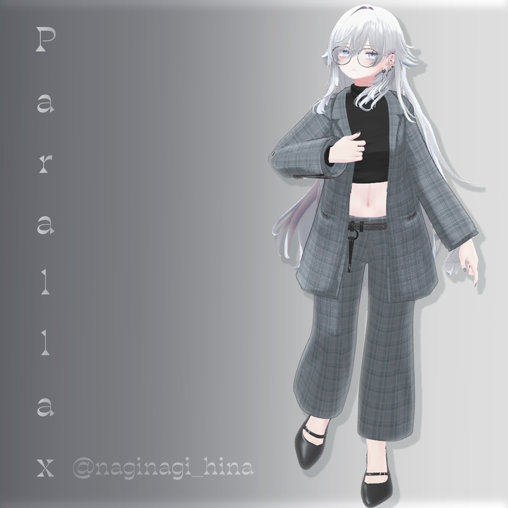 【VRChat3D衣装】Parallax 「しなの/真央/海咲/ラシューシャ/まるぼでぃ/キリセ対応」by シャイメイ理
