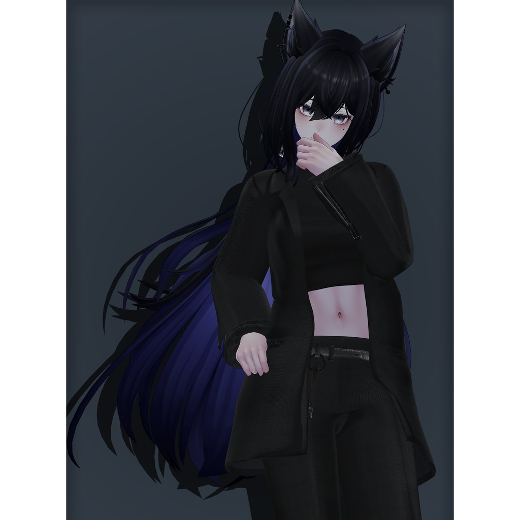 【VRChat3D衣装】Parallax 「しなの/真央/海咲/ラシューシャ/まるぼでぃ/キリセ対応」by シャイメイ理