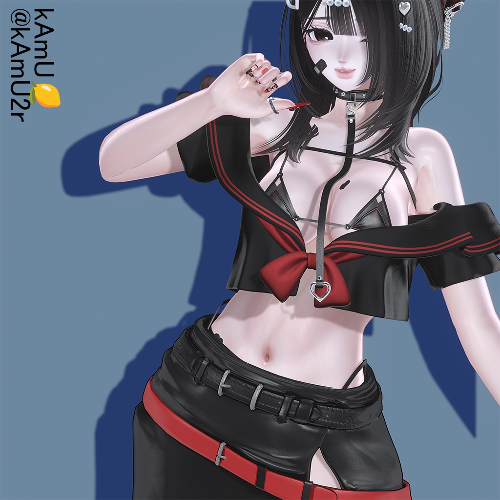 【VRChat3D衣装】Outlier 【しなの /ルミナ /SiuSiu /真央/リンネ /ラシューシャ /対応】