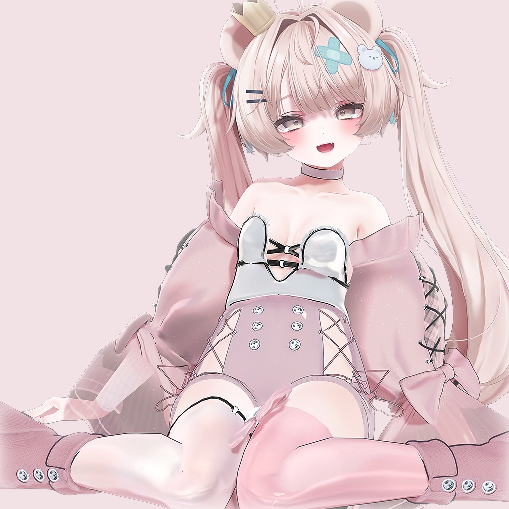 【VRChat3D衣装】solitary shell 【しなの /SiuSiu /ショコラ /エク /ミルフィ /まよ /輝夜 /ルルネ /対応】