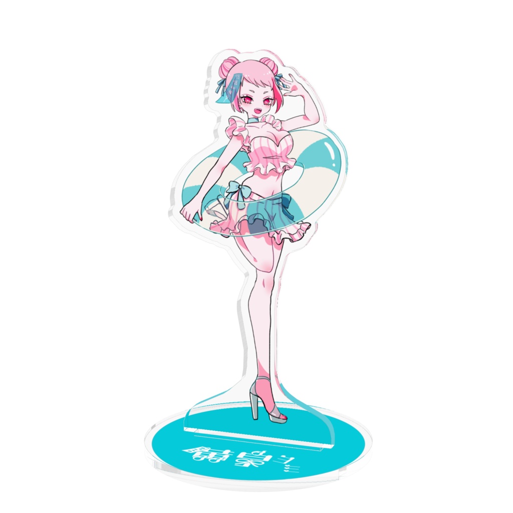 さまーばけーしょんなヨミのアクリルフィギュア