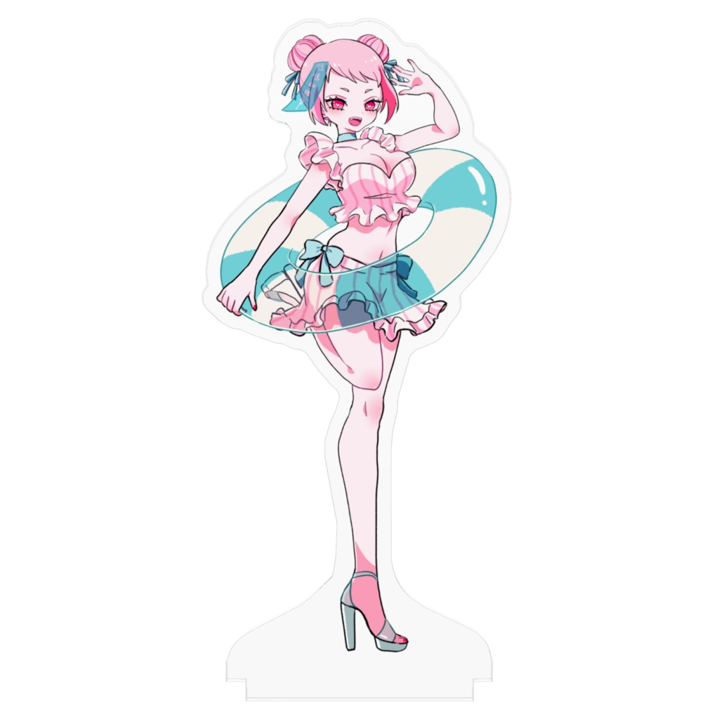 さまーばけーしょんなヨミのアクリルフィギュア