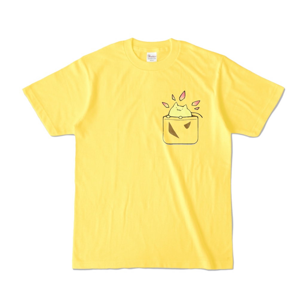 ねこたいようネロ　Tシャツ(ポケット)