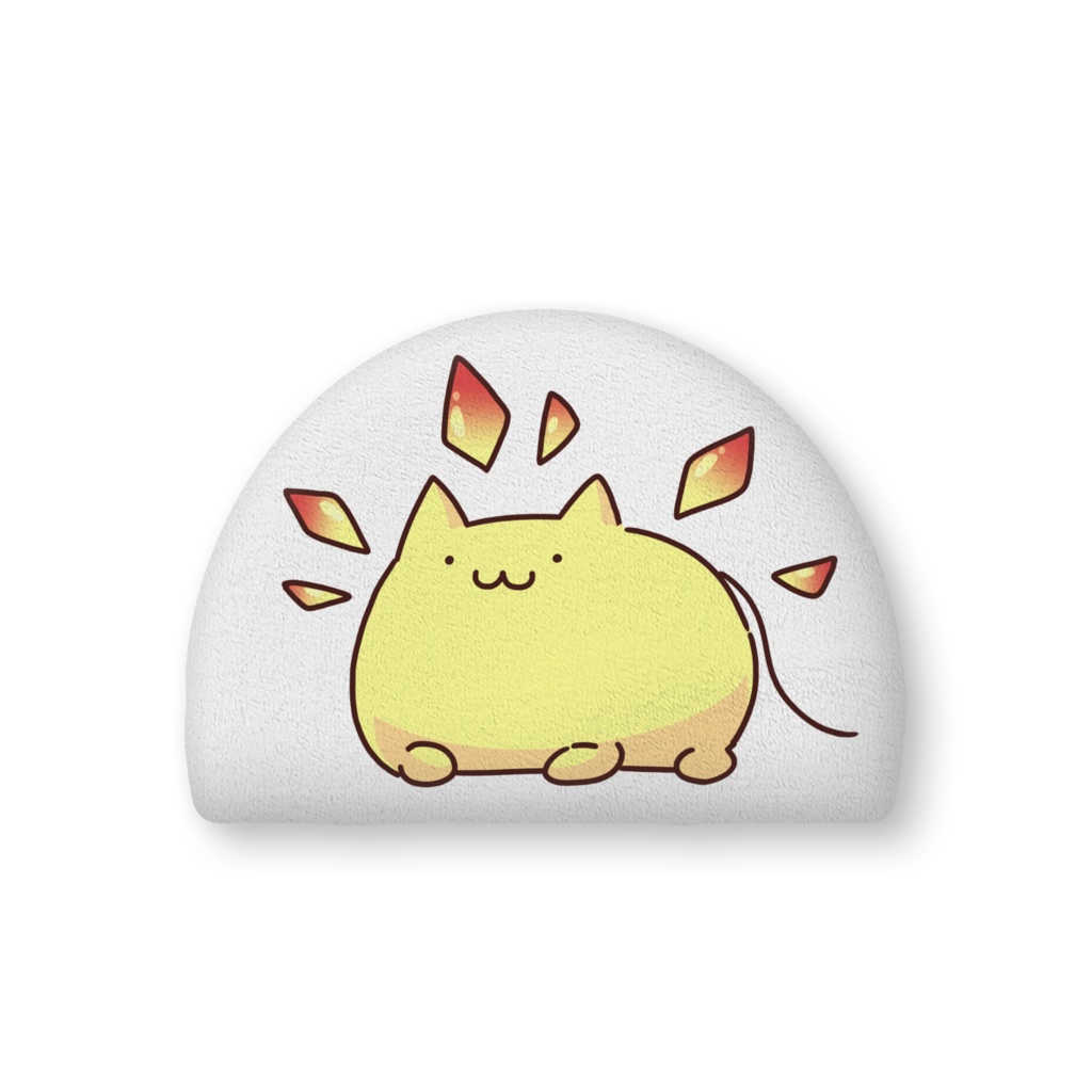 ねこたいようネロ　ふかふかクッション