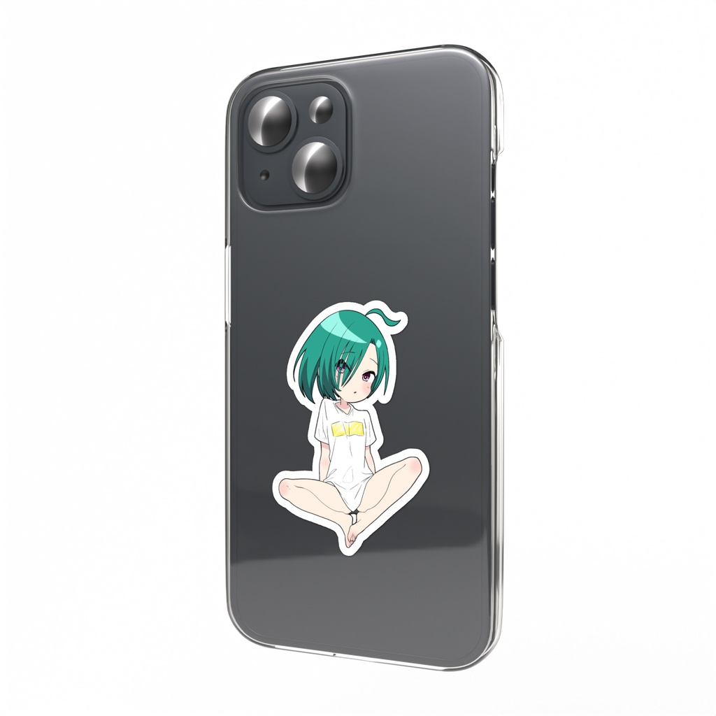 緑仙スマホステッカー