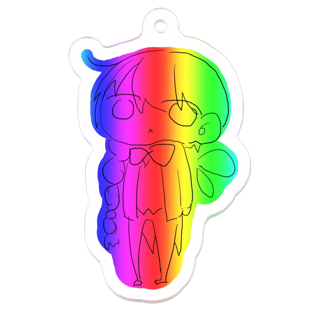 虹ポテトアクキー