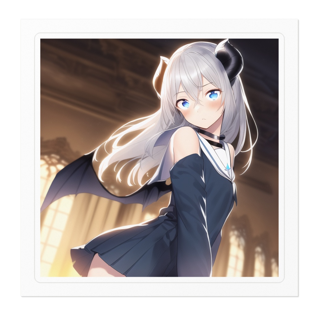 闇野みお ステッカー